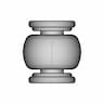 Rubber Dampers 16*4*12 | 3D Engineering Design File_0_90_degree_snapshot