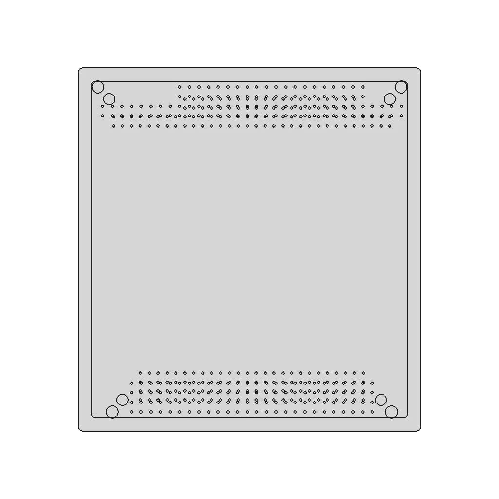 Printed Circuit Board, Type Pc-104 Plus - Downloadable CAD Representation_90_0_degree_snapshot