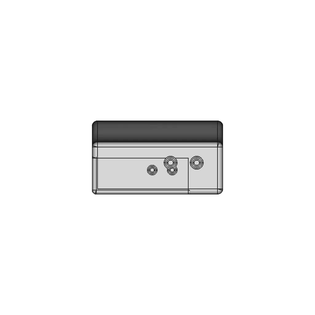 Futaba Receiver/R2008Sb - Downloadable CAD Representation_90_0_degree_snapshot