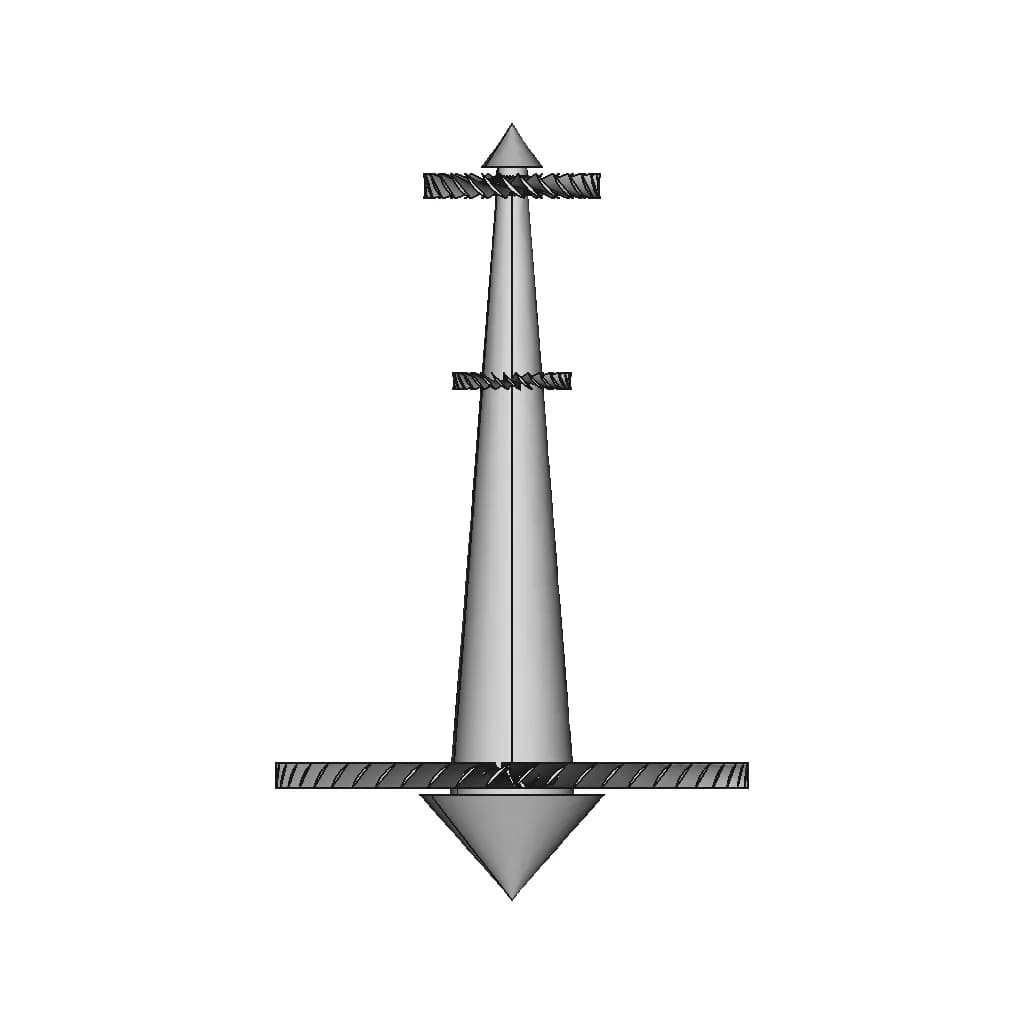 Turbine Fan Cfd (Computational Fluid Dynamics) - Standard Mechanical Component_0_90_degree_snapshot
