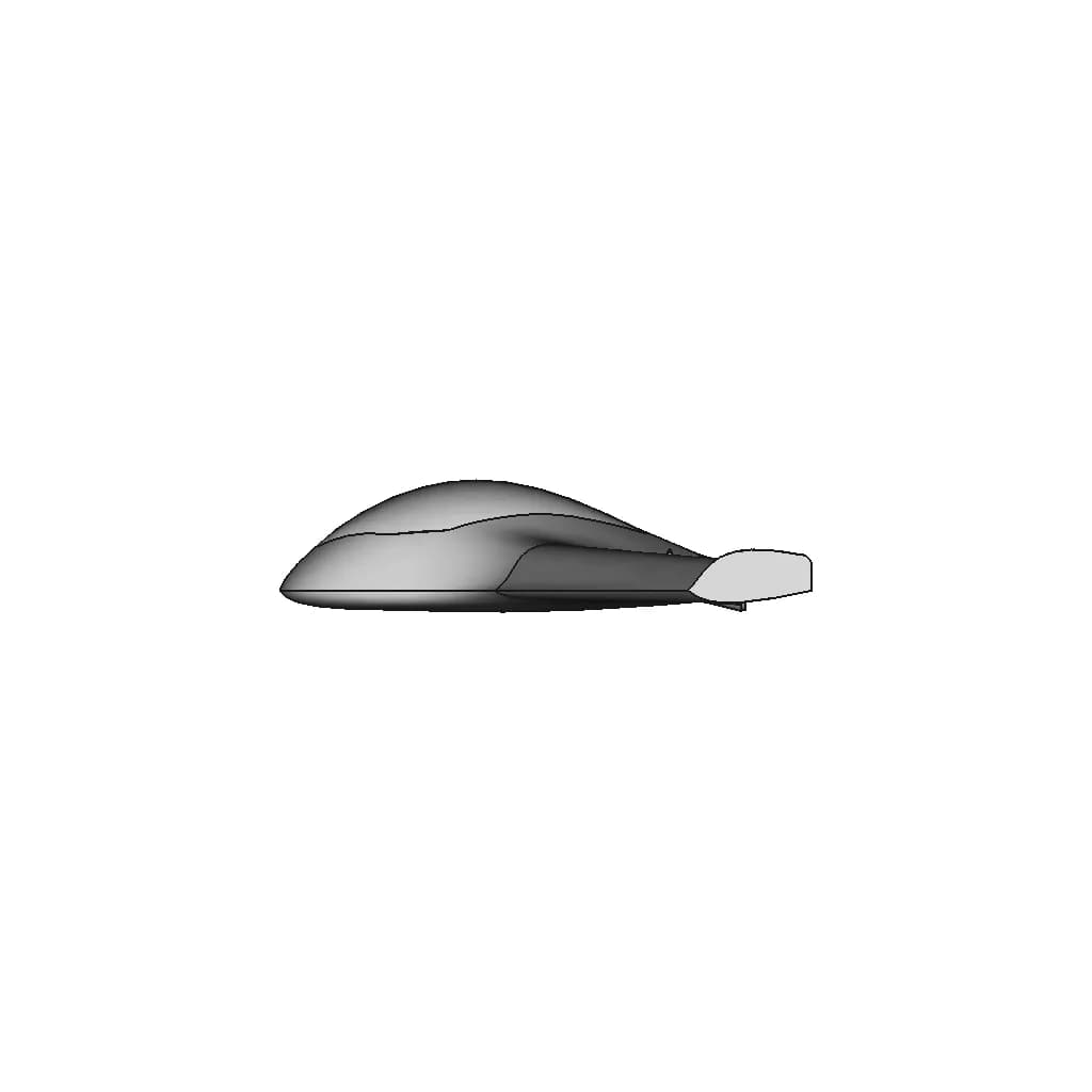 Fixed Wing Uav/ Fixed Wing Drone - Standard Mechanical Component_90_0_degree_snapshot