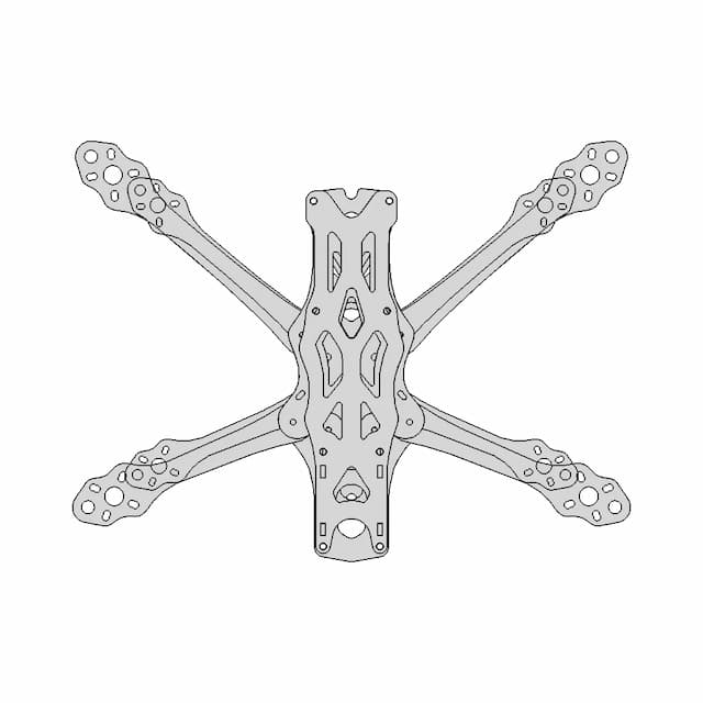 Apexdc 5'' Drone Frame - Standard Mechanical Component