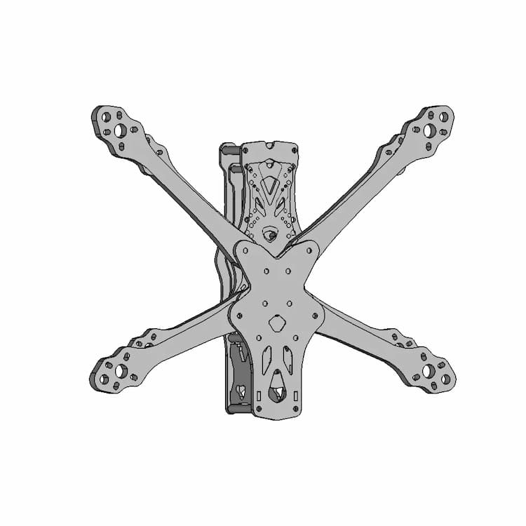 Apexdc 5'' Drone Frame - Standard Mechanical Component