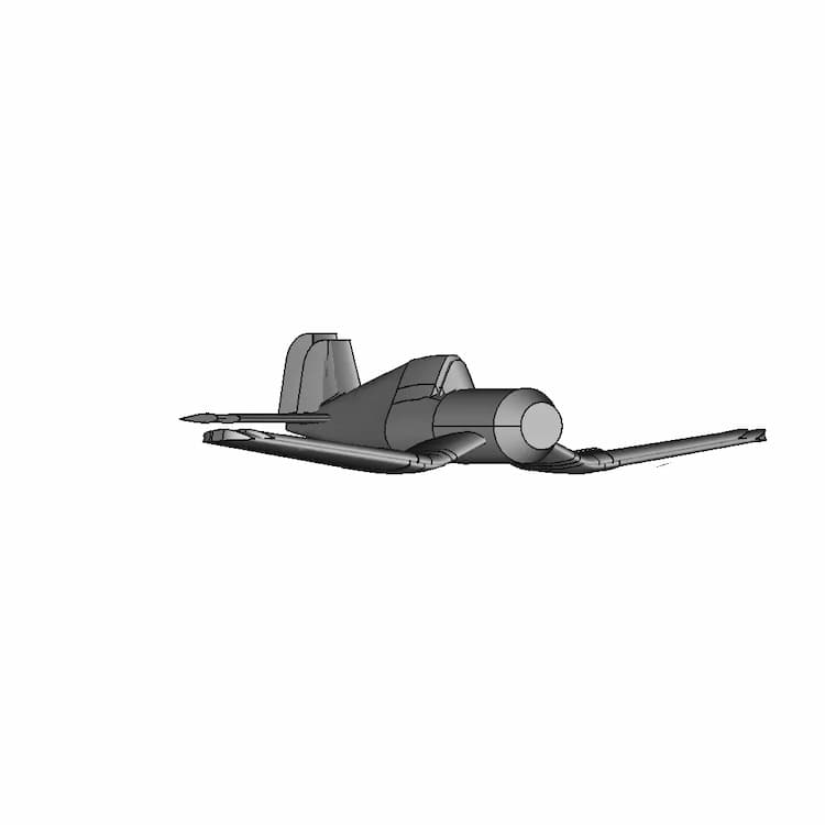 F4U Corsair | 3D Engineering Design File