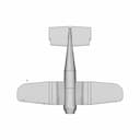 F4U Corsair | 3D Engineering Design File_90_0_degree_snapshot
