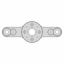 Kde-Dpahl-Ml Heavy-Lift Propeller Blade Adapter (Ml), Dual-Edition For Multi-Rotor (Uas) Series - Downloadable CAD Representation_0_0_degree_snapshot