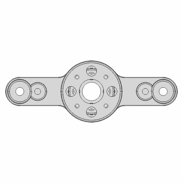 Kde-Dpahl-Ml Heavy-Lift Propeller Blade Adapter (Ml), Dual-Edition For Multi-Rotor (Uas) Series - Downloadable CAD Representation