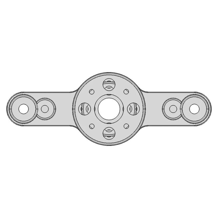 Kde-Dpahl-Ml Heavy-Lift Propeller Blade Adapter (Ml), Dual-Edition For Multi-Rotor (Uas) Series - Downloadable CAD Representation