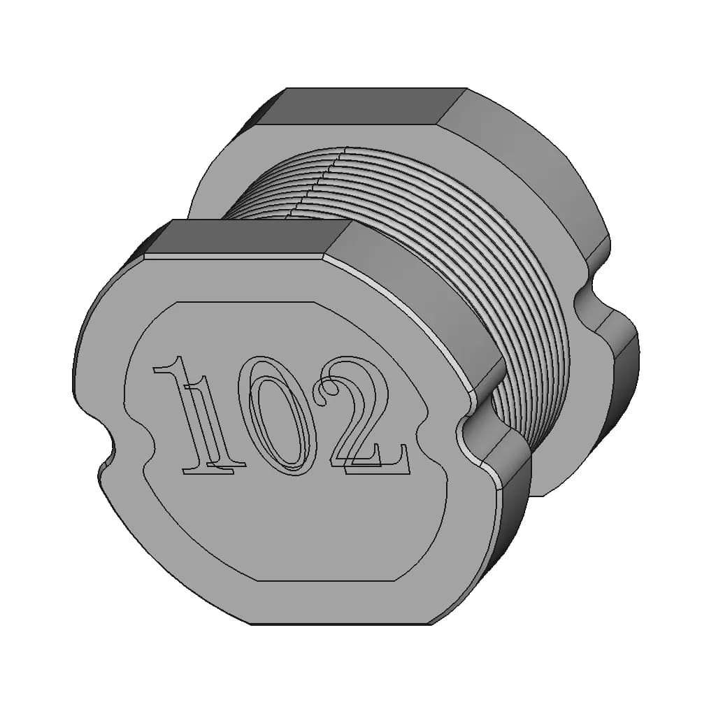 Pd1060 Smd Power Inductors - Downloadable CAD Representation_60_30_degree_snapshot