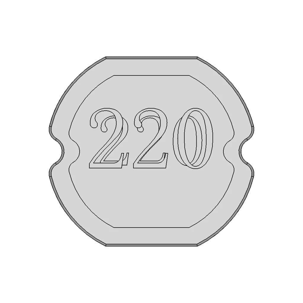 Pd1054 Smd Power Inductors - Downloadable CAD Representation_90_0_degree_snapshot