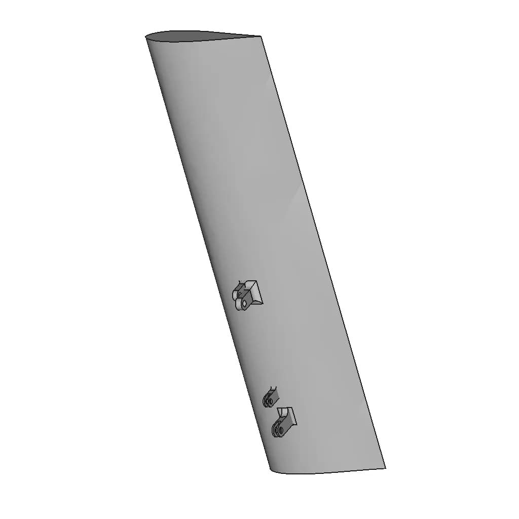 Vertical Axis Wind Turbine With Mechanism | High-Quality CAD Model_60_30_degree_snapshot