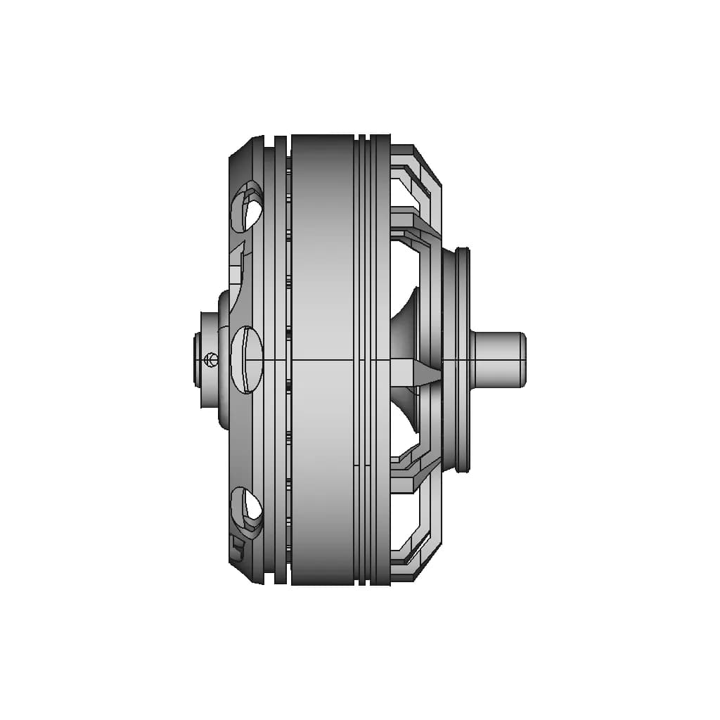 Kde7215Xf-135(He), This Motor Can Produce A Maximum Of 5 Kg Of Thrust. It Is Useful For 7 Kg To 10 Kg Vtol Uav Development. - Standard Mechanical Component_0_270_degree_snapshot