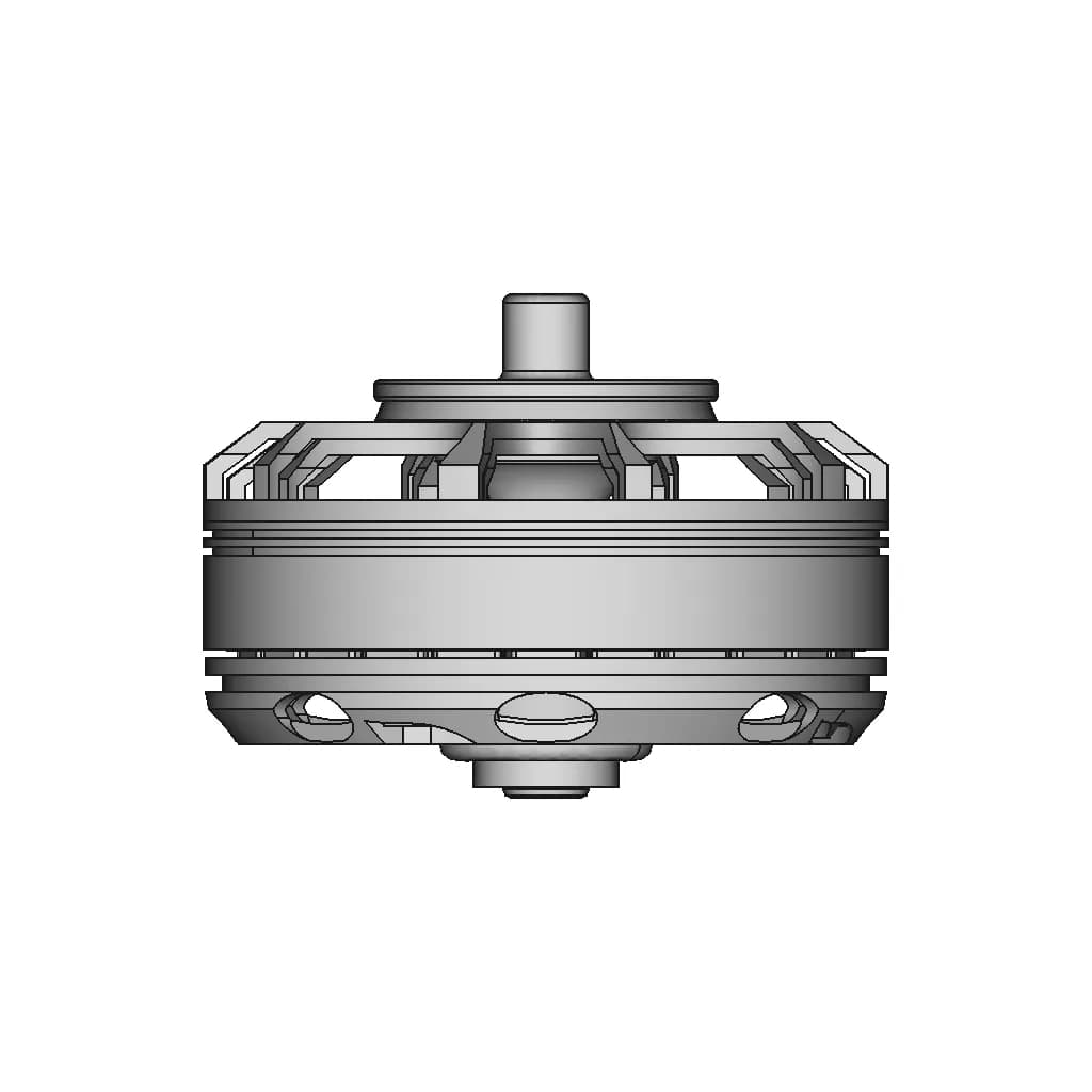 Kde7215Xf-135(He), This Motor Can Produce A Maximum Of 5 Kg Of Thrust. It Is Useful For 7 Kg To 10 Kg Vtol Uav Development. - Standard Mechanical Component_90_0_degree_snapshot