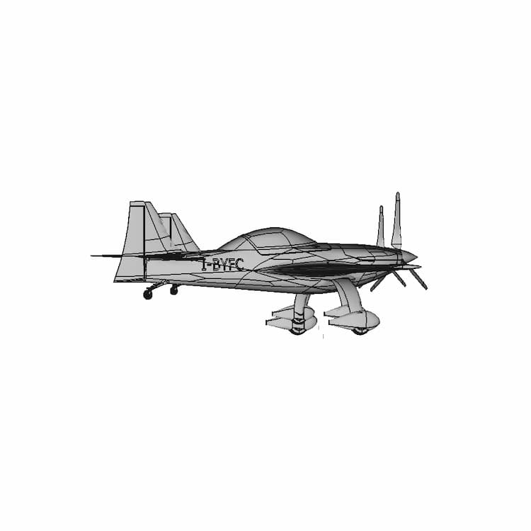 Aerobatic Airplane - Standard Mechanical Component
