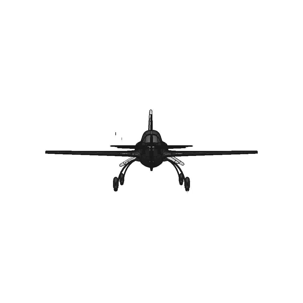 Aerobatic Airplane - Standard Mechanical Component_0_90_degree_snapshot