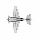Aerobatic Airplane - Standard Mechanical Component_270_0_degree_snapshot