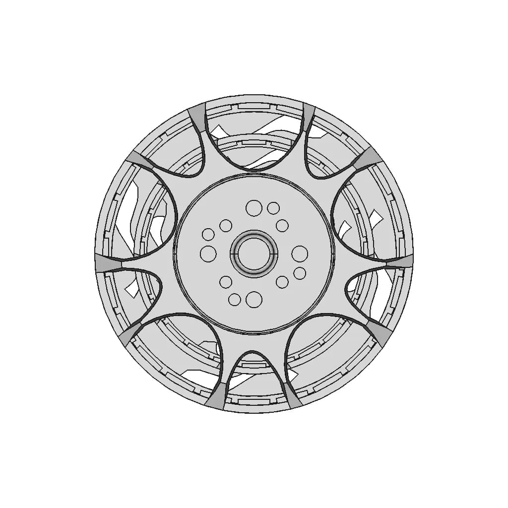 Kde7208Xf-135 Brushless Motor | High-Quality CAD Model_0_0_degree_snapshot