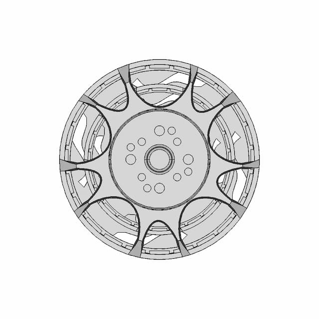 Kde7208Xf-135 Brushless Motor | High-Quality CAD Model