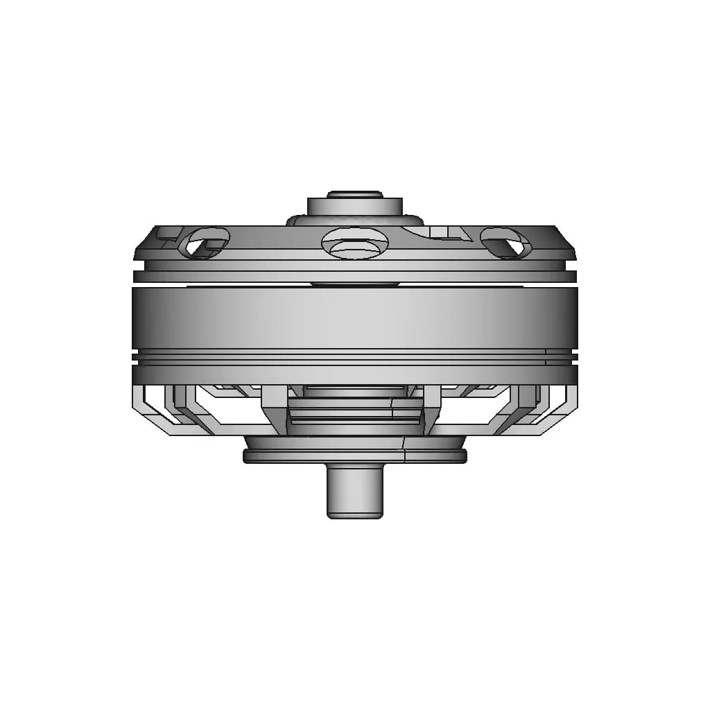 Kde7208Xf-135 Brushless Motor | High-Quality CAD Model_270_0_degree_snapshot
