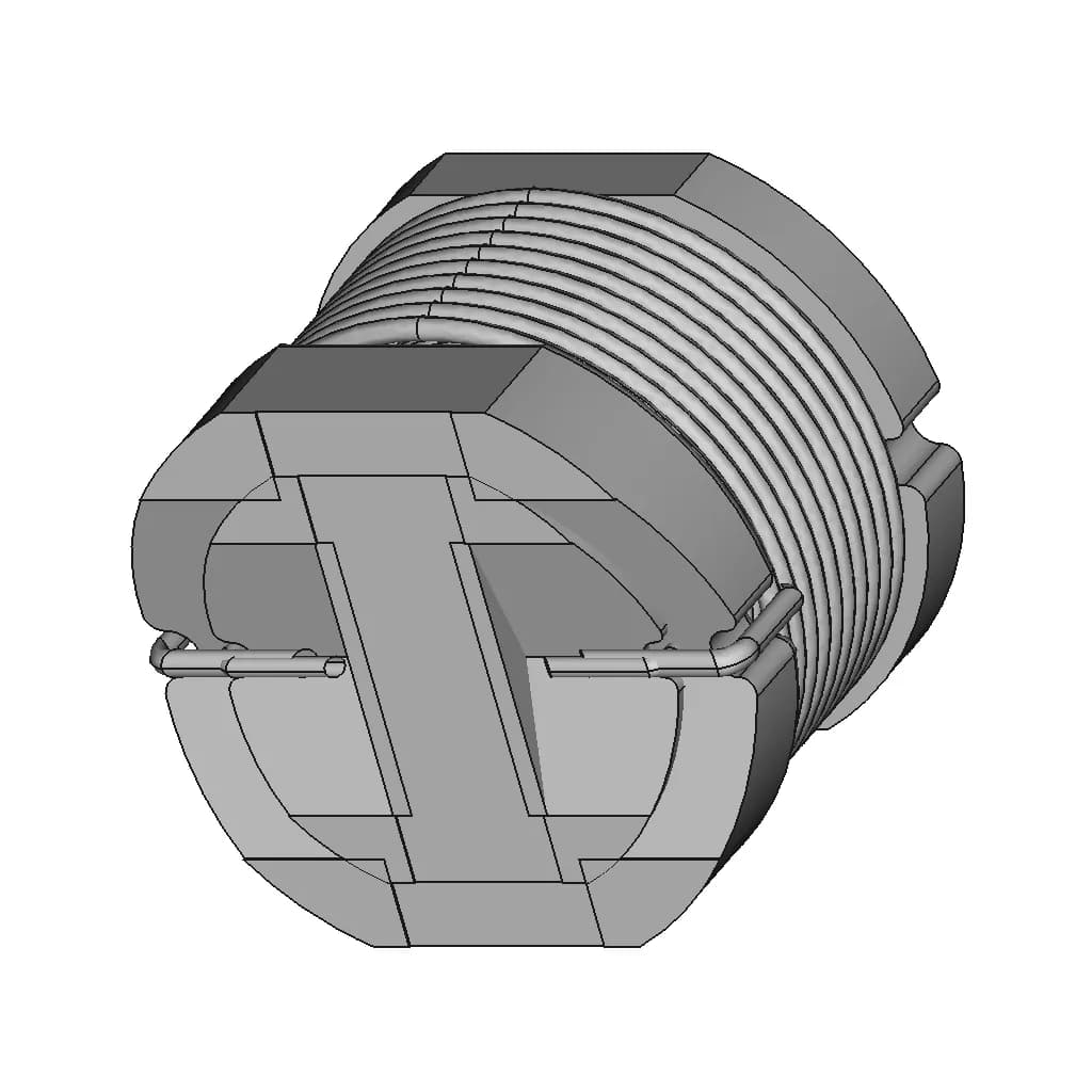 Pd5845 Smd Power Inductors | High-Quality CAD Model_60_30_degree_snapshot