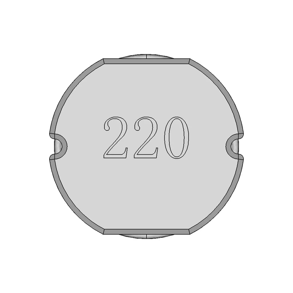 Pd5832 Smd Power Inductors | 3D Engineering Design File_270_0_degree_snapshot