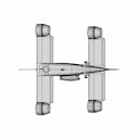 Tiltrotor "Abracadabra" - 4 Impellers | High-Quality CAD Model_90_0_degree_snapshot