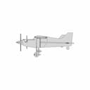 Airplane (Kukuruznik) | High-Quality CAD Model_0_0_degree_snapshot