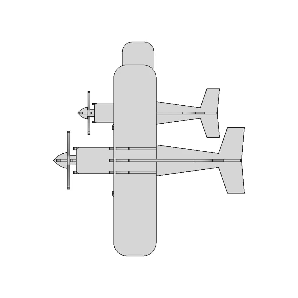 Airplane (Kukuruznik) | High-Quality CAD Model_270_0_degree_snapshot