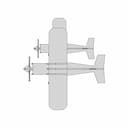 Airplane (Kukuruznik) | High-Quality CAD Model_270_0_degree_snapshot