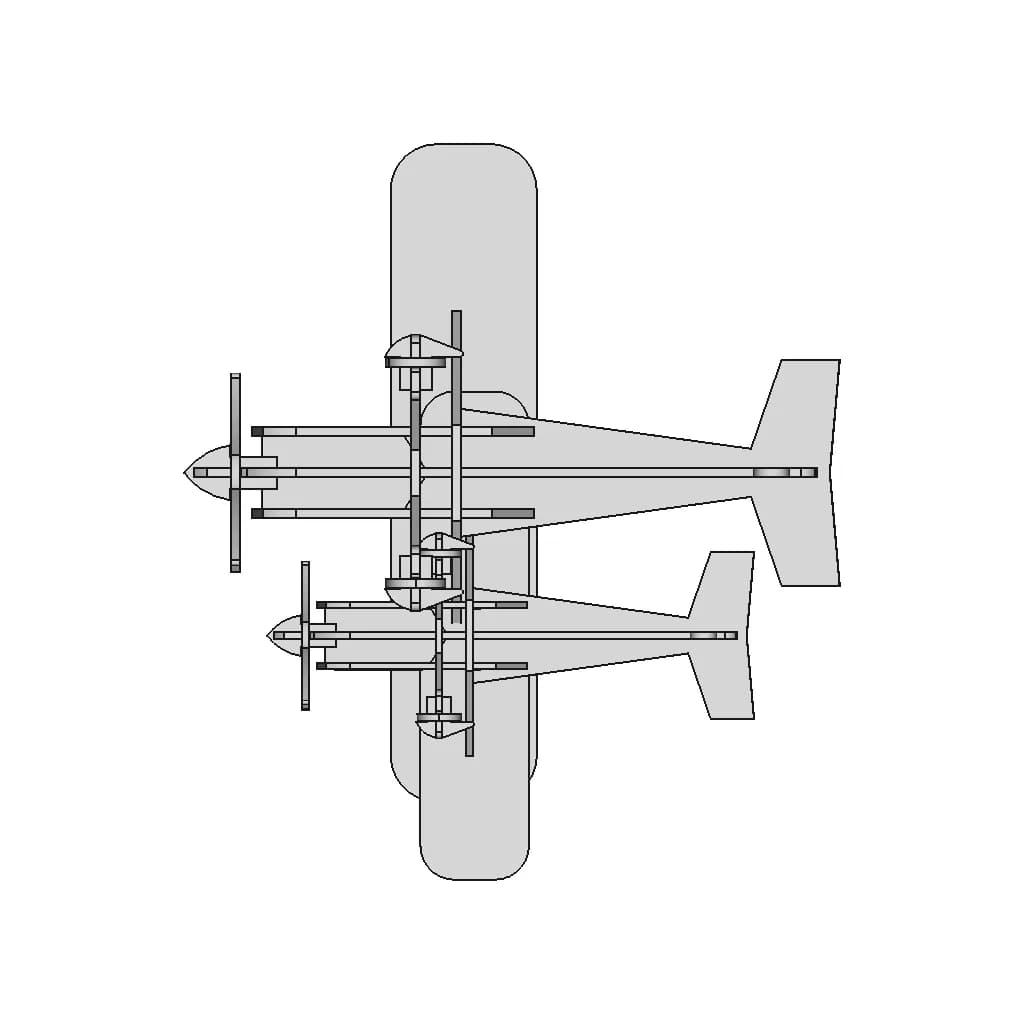 Airplane (Kukuruznik) | High-Quality CAD Model_90_0_degree_snapshot