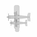 Airplane (Kukuruznik) | High-Quality CAD Model_90_0_degree_snapshot