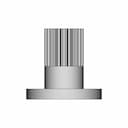 Gear Shaft M26 With Counter Sunkhole | 3D Engineering Design File_90_0_degree_snapshot
