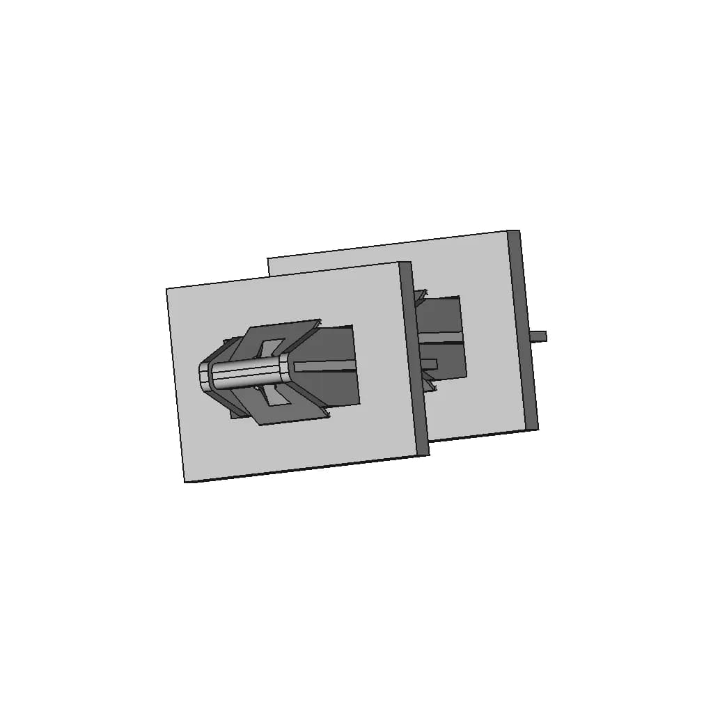 Clip Of Metal | 3D Engineering Design File_0_270_degree_snapshot
