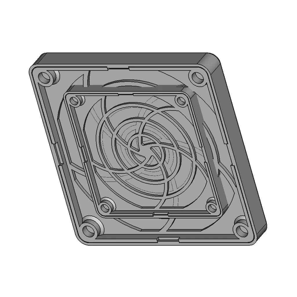 Cffa-800 80Mm Dust Cover For Fan - Standard Mechanical Component_60_30_degree_snapshot
