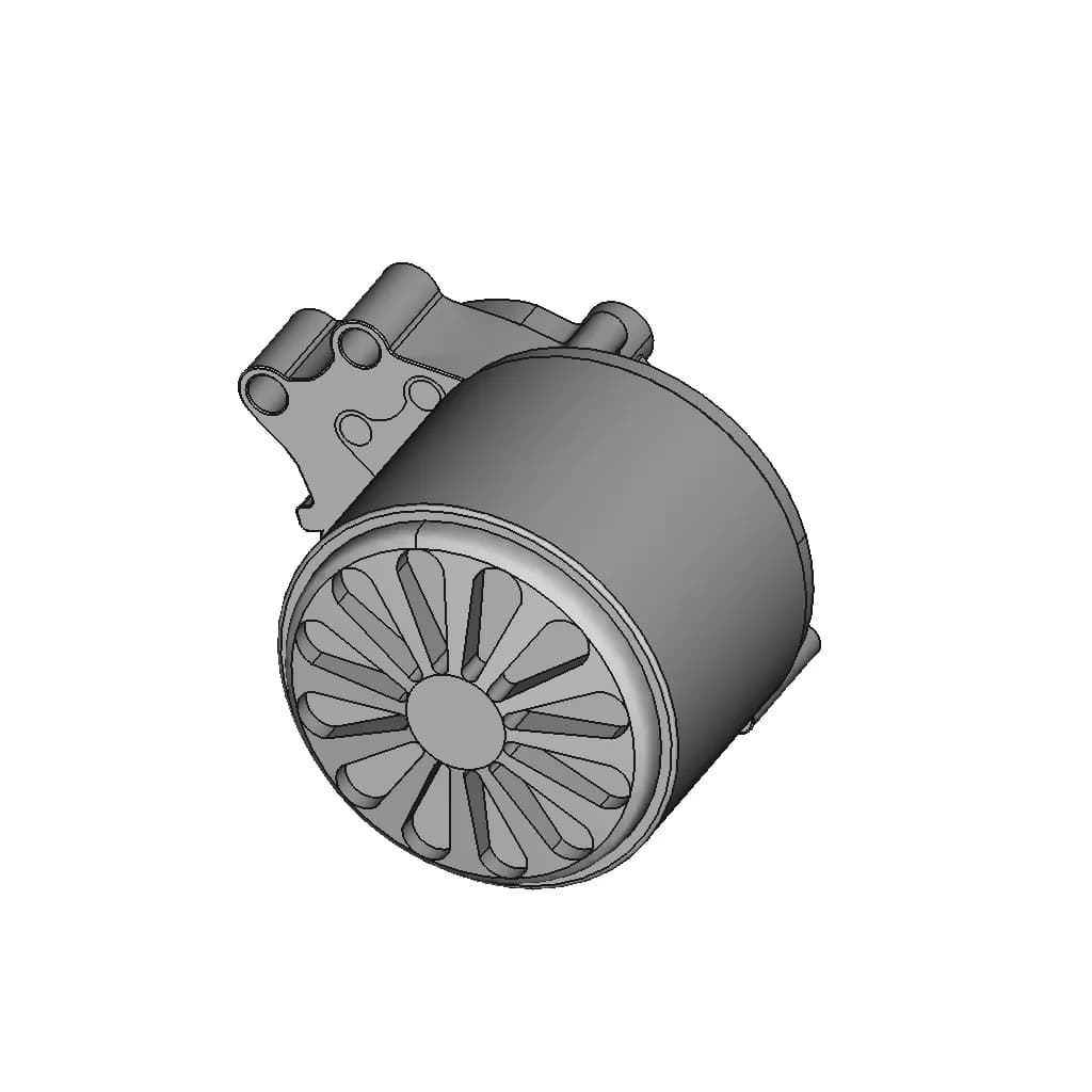 Pmdc Motor - Standard Mechanical Component_60_30_degree_snapshot