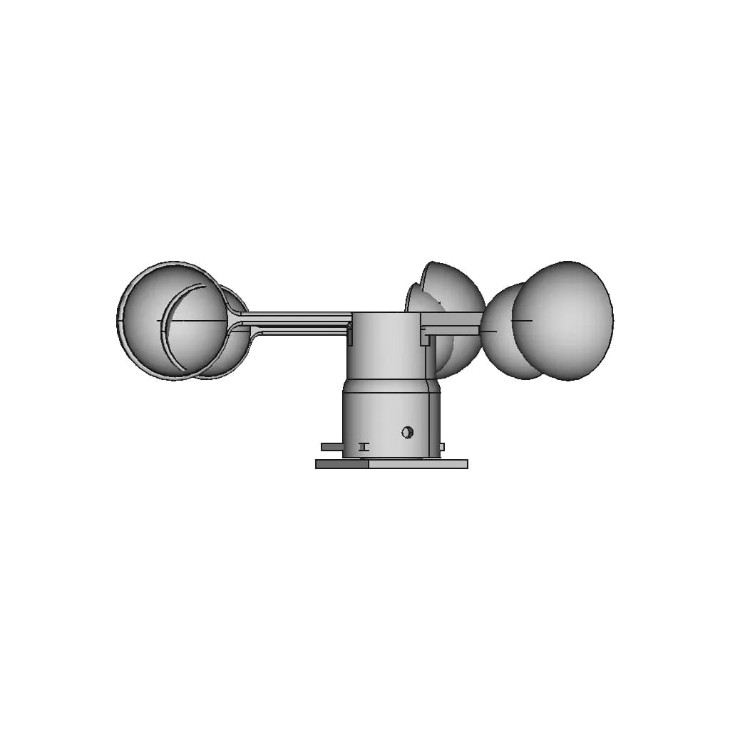 Anemometer - Standard Mechanical Component_0_0_degree_snapshot
