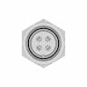 Gx12 Aviation Connectors 2,3,4,5,6 And 7 Pin | High-Quality CAD Model_0_90_degree_snapshot