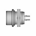 Gx12 Aviation Connectors 2,3,4,5,6 And 7 Pin | High-Quality CAD Model_90_0_degree_snapshot
