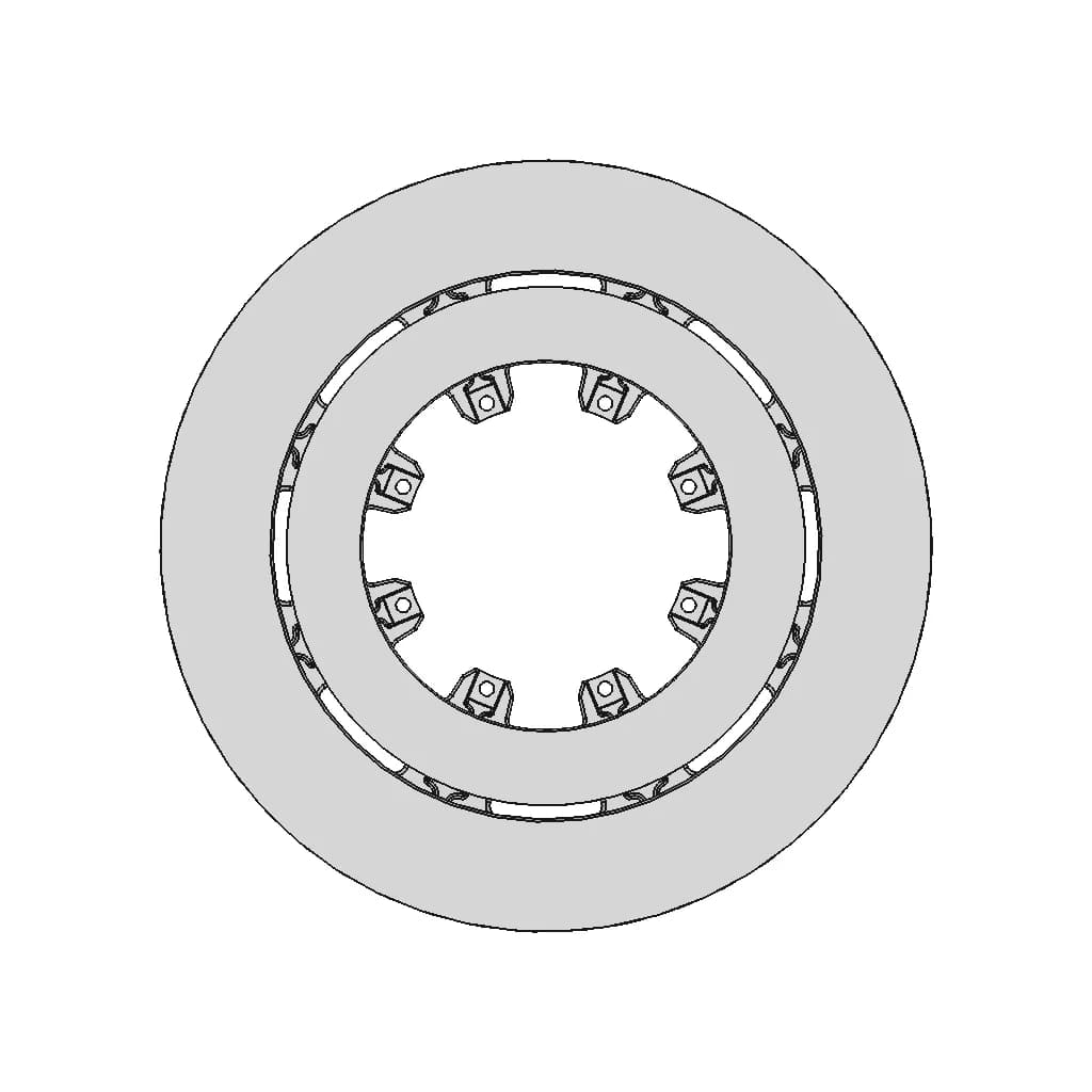 Wilwood Ul 32 160-0471 Brake Rotor | 3D Engineering Design File_270_0_degree_snapshot