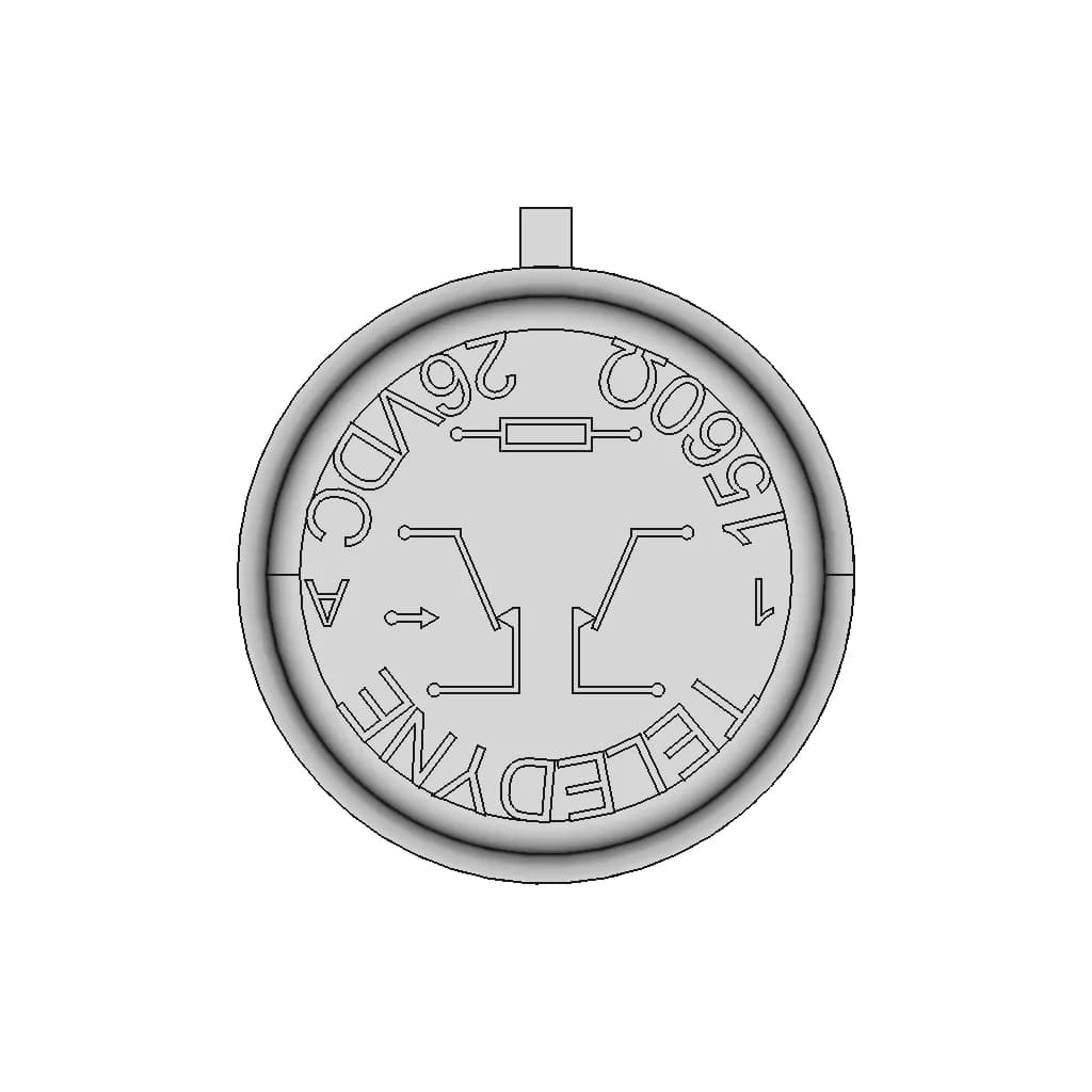 Teledyne 412 Relay In To-5 Can - Standard Mechanical Component_0_0_degree_snapshot