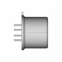 Teledyne 412 Relay In To-5 Can - Standard Mechanical Component_0_270_degree_snapshot