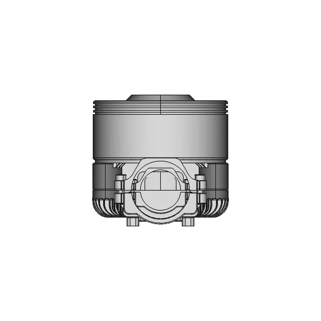 X6 Plus Motor | High-Quality CAD Model_0_0_degree_snapshot