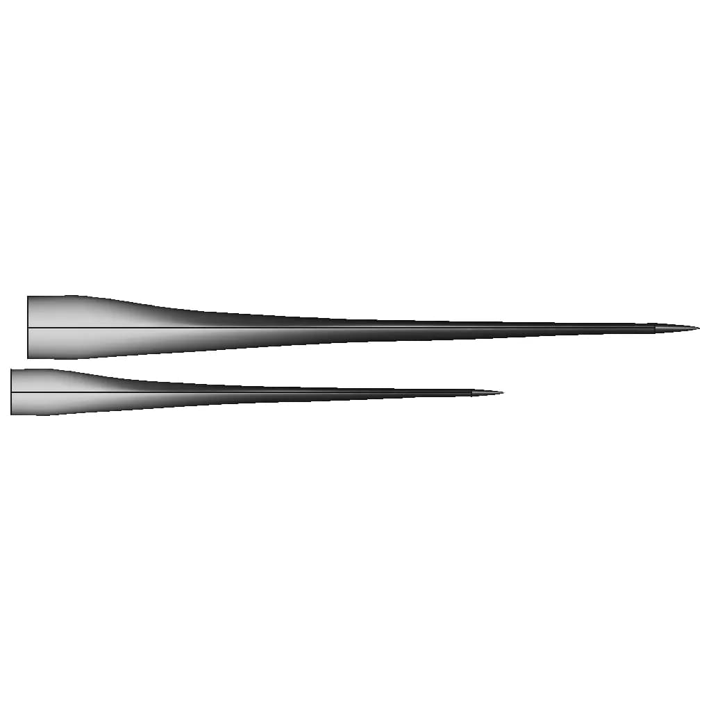 Air Screw For Scale Model Aircraft Lagg-3 - Downloadable CAD Representation_0_90_degree_snapshot
