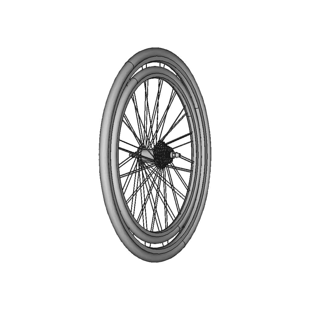 Bicycle | 3D Engineering Design File_60_30_degree_snapshot