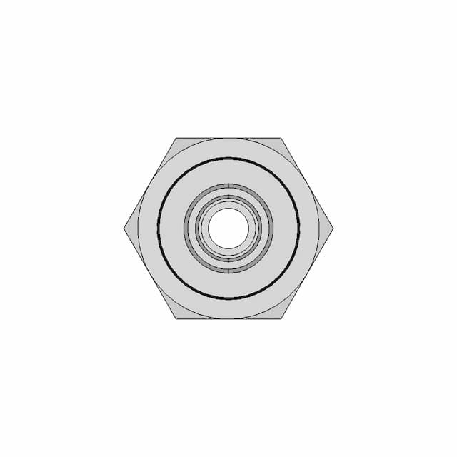 1/4 X 1/8 Ff-B | High-Quality CAD Model