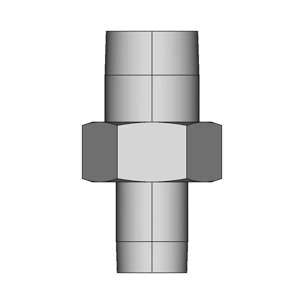 1/4 X 1/8 Ff-B | High-Quality CAD Model_90_0_degree_snapshot