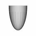Power Series Cone - Downloadable CAD Representation_0_0_degree_snapshot
