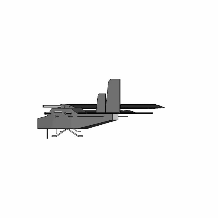 Diy Cardboard Plane Clark Y Airfoil - Standard Mechanical Component