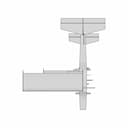 Diy Cardboard Plane Clark Y Airfoil - Standard Mechanical Component_270_0_degree_snapshot