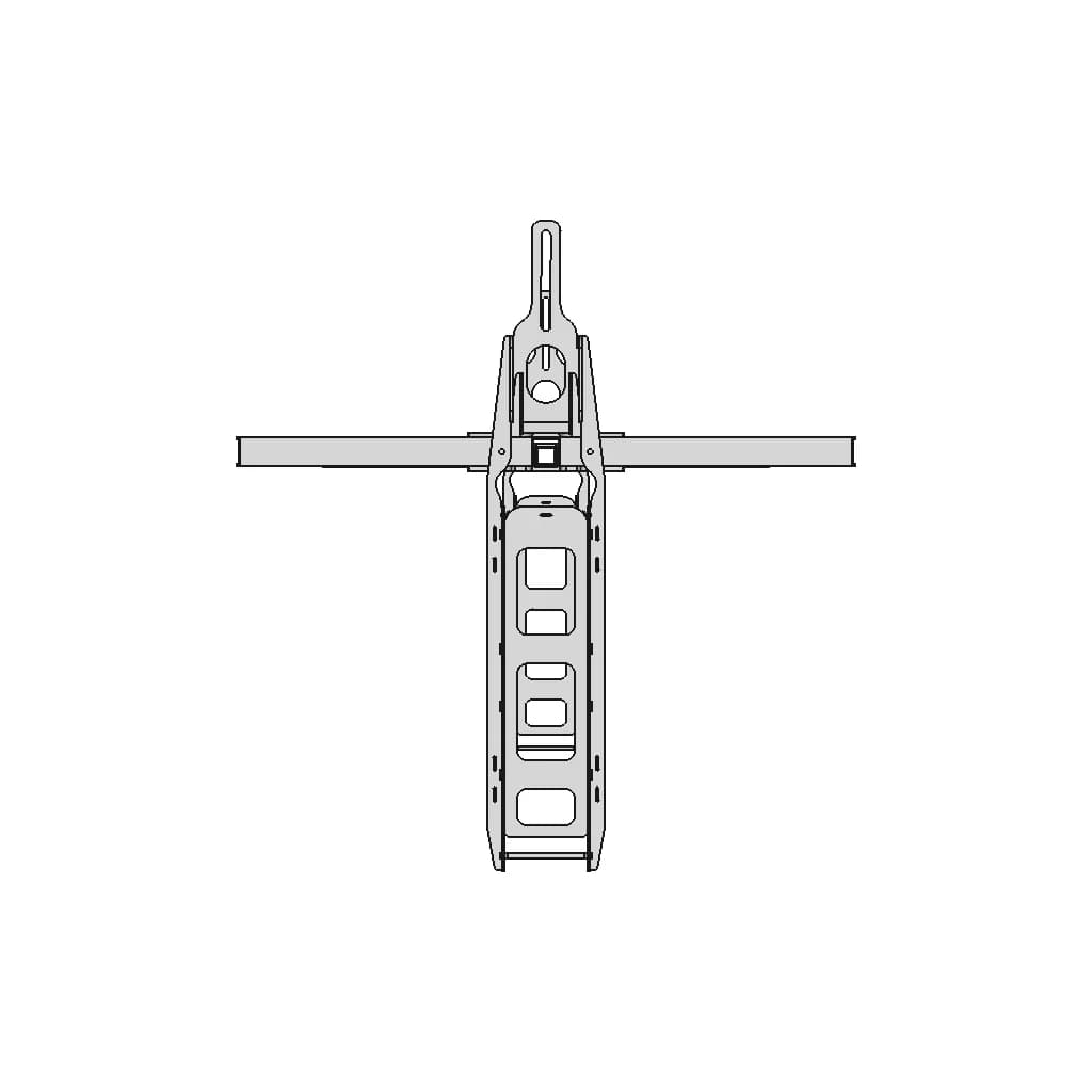 Top Speed Quadcopter V4 Frame - Standard Mechanical Component_0_0_degree_snapshot
